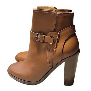 NIB $895 Ralph Lauren Collection Leonora Boots! 40 B 9 9.5 Brown 4.25 Inch Heels